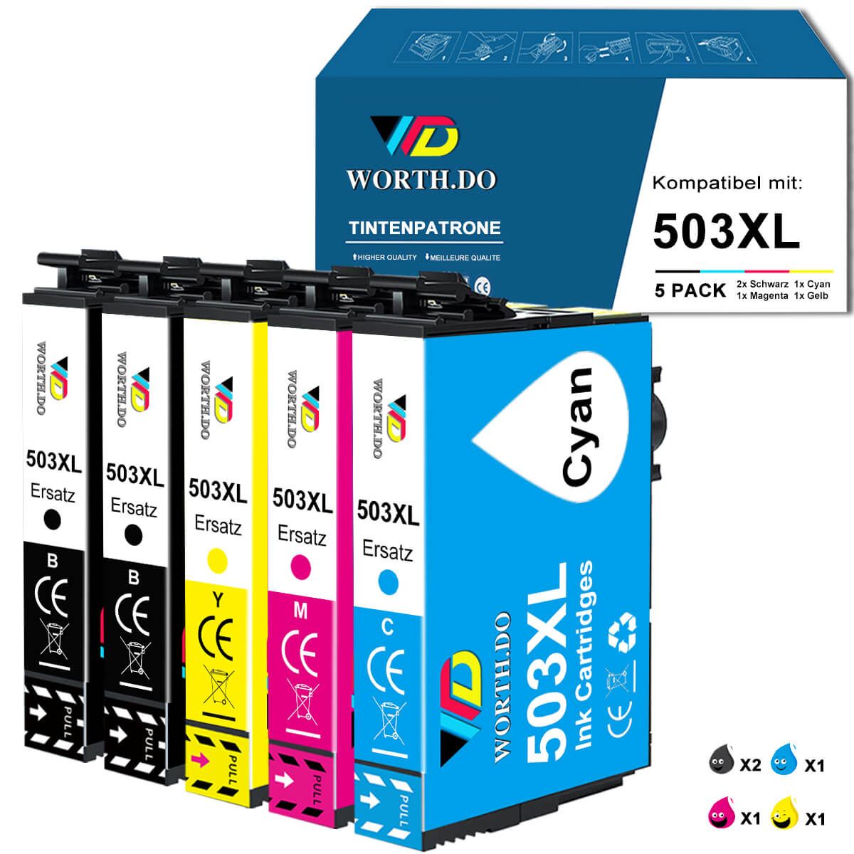       503XLTintenpatroneMultipack-worthdo