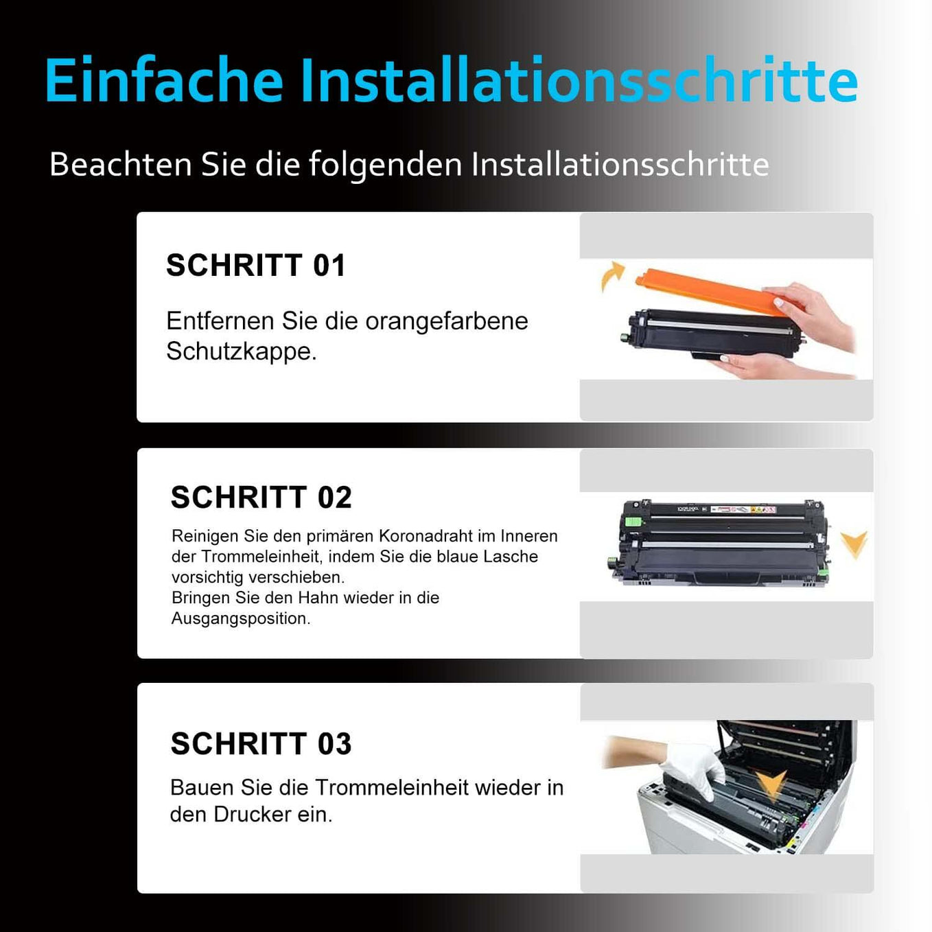 Toner ersetzt Brother TN-247C |  TN-243C Cyan (1 Pack)