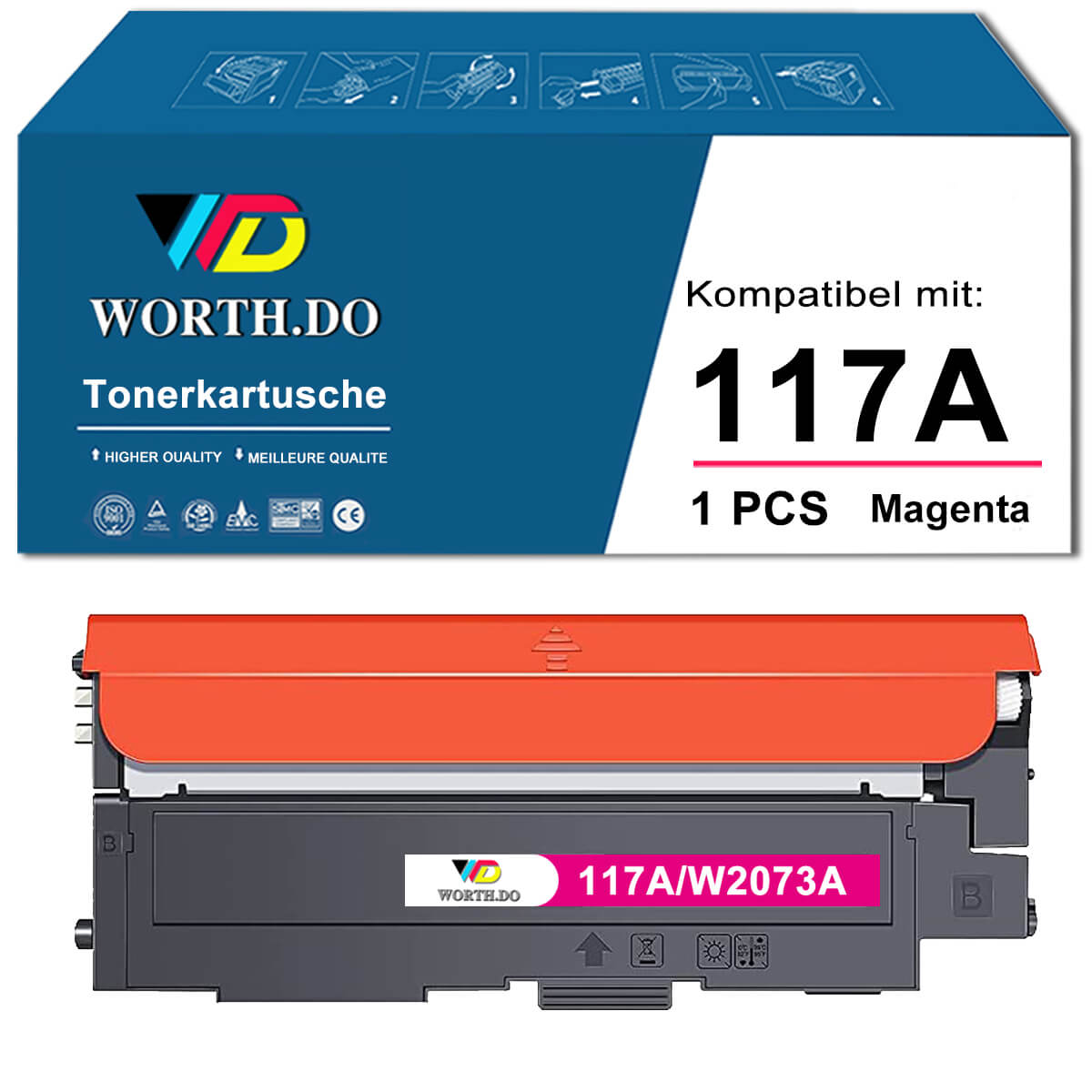 HP 117A Magenta Toner (1 PACK)